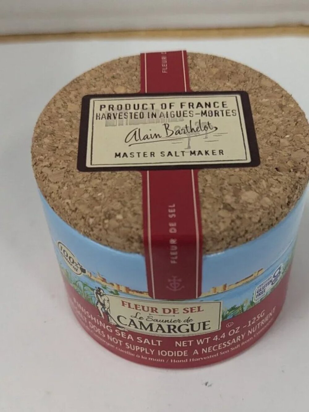 Le Saunier De Camargue Fleur de Sel French Sea Salt 4.4oz Premium Organic - Picture 2 of 6